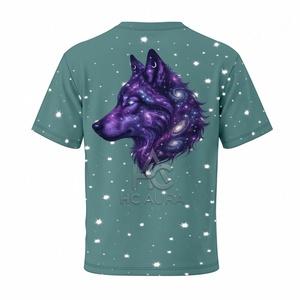 Nouveau T-shirt pour homme, imprimé galaxie, durable et de qualité supérieure, coupe ample, motif cosmique, manches courtes, streetwear - Product Image 3