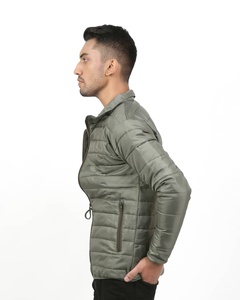 Chaqueta de invierno acolchada para hombre, con capucha, estilo casual, para exteriores, térmica y cálida. - Product Image 1