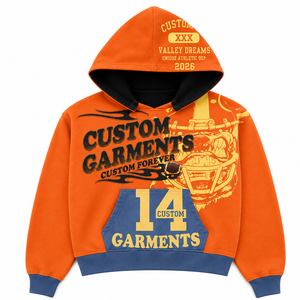Wholesale Custom Pullover Hoodie Blank Hoodie Cotton Rich Drawstring Hood Private Label Factory - Product Image 1