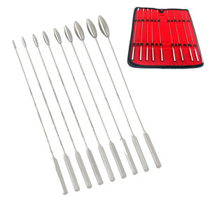 ชุดเครื่องขยายท่อปัสสาวะแบบโรสบั๊ดอุปกรณ์เสริม09ชิ้นเครื่องมือผ่าตัดทำจากสแตนเลส - Product Image 1