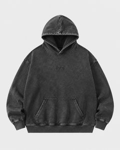 เสื้อฮู้ดดี้คุณภาพพรีเมียม ระบายอากาศได้ดี ทนทานต่อแรงลม ดีไซน์ OEM ซิปหน้า ผ้าแฟลนเนล ยูนิเซ็กส์ สำหรับฤดูหนาว ราคาประหยัด รับผลิตตามแบบ ล้างสีแบบแอซิดวอช - Product Image 4