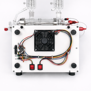 ออปติ-ดี ซีรีส์ คริสตัลโฟลว์ ™   เครื่องกลั่นน้ำสองขั้นตอน ผลิตจากแก้วบอโรซิลิเกตคุณภาพสูง พร้อมเครื่องทำความร้อนควอตซ์ - Product Image 6