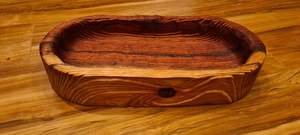 Cendrier en bois Dror, cendrier en bois brun - Product Image 3