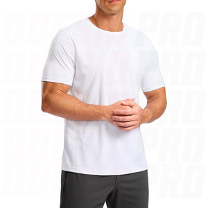 เสื้อยืดออกกำลังกายสำหรับผู้ชาย แห้งเร็ว เหมาะสำหรับวิ่ง ฟิตเนส น้ำหนักเบา ระบายอากาศได้ดี ซับเหงื่อ ชุดกีฬาประสิทธิภาพสูง - Product Image 1