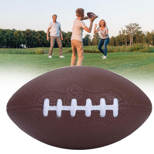 High Quality PU Leather Rugby <b>Ball</b> Anti Slip Grip Professional Match Training Rugby <b>Ball</b> In Wholesale - Product Image 6