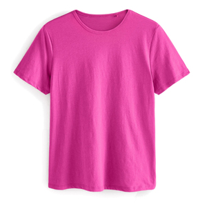 Camiseta de Mujer de Alta Calidad, Color Rosa, Manga Corta, Cuello Redondo, Estilo Urbano, Corte Regular, Diseño Personalizado, Secado Rápido para Verano - Product Image 1