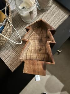 Support de bougie artisanal en bois, design sapin de Noël, nouveau, article de luxe, best-seller. - Product Image 4