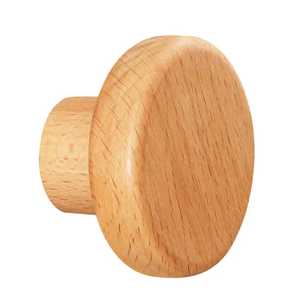 Exclusive decorative Wooden Furniture Wooden <b>Knob</b> Furniture Decorative Durable Wardrobe Drawer Cabinet Handle Wooden <b>Knob</b> - Product Image 4
