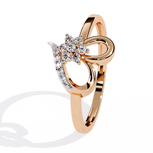 Anillo de Plata de Ley 925 con Corazón de Moissanita, Delicada Alianza de Amor para Regalo de Aniversario de Bodas - Product Image 6