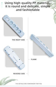 Protector de Sobrecarga y Sobretensión con Carcasa de Prevención de Incendios, 5m, Serie NOVA 2026, Regleta de Enchufes EU de 16A y 4000W para Uso en Hogar y Oficina - Product Image 5