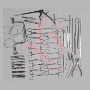BISONS - Juego de Instrumentos Quirúrgicos Manuales de Acero Inoxidable para Craneotomía, Kit de Herramientas para Neurocirugía y Cirugía Ortopédica - Product Image 1