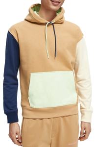 Sudadera con capucha para hombre, de manga larga, mezcla de algodón y poliéster, jersey de bloque de Color, gran oferta - Product Image 4