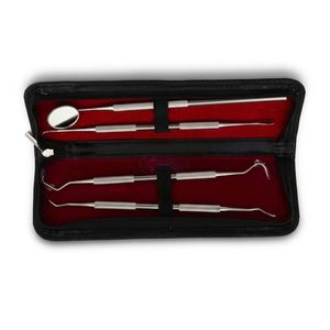 Premium Dental Diagnostic Tool Kit Stainless Steel <b>Mirror</b> Explorer Probe Set With Protective Storage <b>Tray</b> - Product Image 5