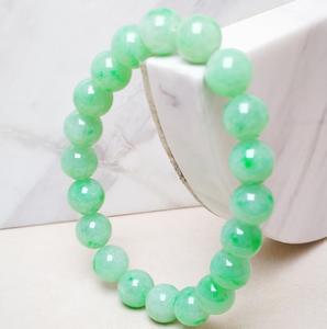 Natural Green Jasper <b>Bracelet</b> <b>Gemstone</b> Beaded <b>Bracelet</b> For Healing Reiki Energy Jewelry Wholesale 8mm - Product Image 3