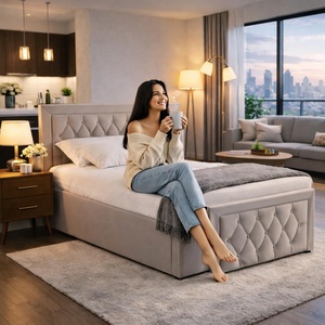 Ottoman <strong>Beds</strong> Twin/<strong>single</strong> <strong>Bed</strong> With Storage Wholesale <strong>Bed</strong> Frames - Product Image 3