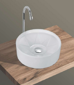 อ่างล้างหน้าแบบตั้งโต๊ะ RIYA อเนกประสงค์สำหรับห้องน้ำ ห้องสุขา โรงแรม โรงเรียน ทำความสะอาดง่าย ดีไซน์สวยงาม เหมาะสำหรับอพาร์ทเม้นท์ - Product Image 3