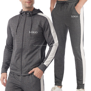 Chándal Unisex Personalizado de 100% Algodón, Conjunto Deportivo de Secado Rápido, Pantalones de Chándal Transpirables Informales de Otoño, Sudadera con Capucha Ecológica - Product Image 3