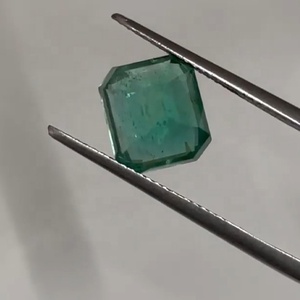 มรกตตัดคุณภาพดีแซมเบียมรกตที่ไม่ได้รับการรักษา3.90 Cts วัสดุอัญมณีธรรมชาติ100% สีเขียวสดใส Cts 3.95 - Product Image 5