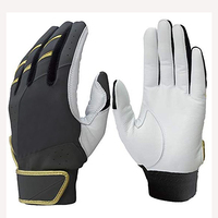 Sarung Tangan Baseball Pria Menawarkan Cengkeraman Premium, Nyaman, Bernapas, Bantalan Telapak Tangan Lembut, Penutup Hook And Loop