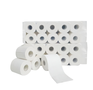 Papier toilette en rouleau en pâte de bois certifié Eco-Certified, 2 plis, compatible fosses septiques, doux, biodégradable, haute qualité, en vrac, pour hôtels - Product Image 1