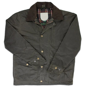 Veste en coton ciré pour homme, imperméable, coupe-vent, vêtements de travail en plein air, veste de terrain décontractée, logo personnalisé, veste d'hiver robuste - Product Image 5