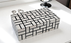 Elegante Caja de Resina Hecha a Mano de Alta Calidad con Interior de MDF, Diseño Personalizable, Decoración para el Hogar, Regalo para Bodas - Product Image 2