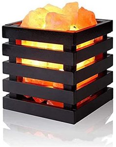 Lampe de sel rose de l'Himalaya, sel rose comestible raffiné en roche solide pour chambre à coucher, bureau, emballage en sac, bouteille, sachet - Product Image 1