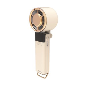 LaPO Portable Ice Cooling Fan 5000mAh | 100-Speed Handheld & <b>Neck</b> Fan with P brand Cell | USB-C Rechargeable with Flashlight - Product Image 2