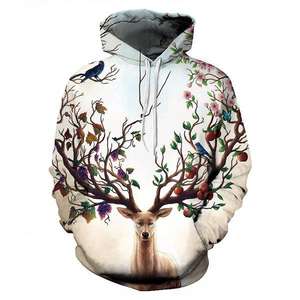 Sudadera con Capucha Sublimada con Estampado Completo, Sudadera con Capucha Personalizada para Hombre con Sublimación Digital - Product Image 5