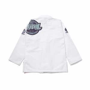 Kimono de Jiu Jitsu Brasileño BJJ Shoyorol de Alta Calidad, Lavado, 460 g/m², para Adultos, Color Negro, 100% Algodón, Duradero y Transpirable - Product Image 4