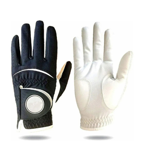 Guantes de Golf Unisex de Piel Personalizados con Impresión, Guantes de Piel de Cabra con Marcador de Bola Magnético Extraíble y Logotipo Personalizado - Product Image 3