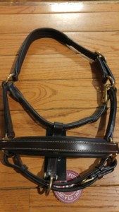 Cabestro de Cuero Marrón para Caballo con Narquera Acolchada, Collar Ajustable, Herrajes de Latón Sólido para Entrenamiento de Equitación, Kanpur, India - Product Image 5