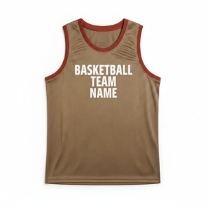 เสื้อบาสเก็ตบอลผู้ชายแบบซับลิเมชั่นสั่งทำขายส่ง OEM แห้งเร็ว ชุดบาสเก็ตบอลทีม โรงงานผลิตชุดบาสเก็ตบอล - Product Image 4