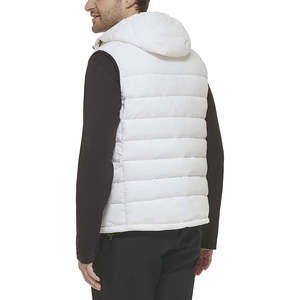 Gilets matelassés et vestes sans manches pour hommes 2026 en tissu 100 % polyester, col montant, vêtements d'extérieur d'hiver pour hommes - Product Image 3