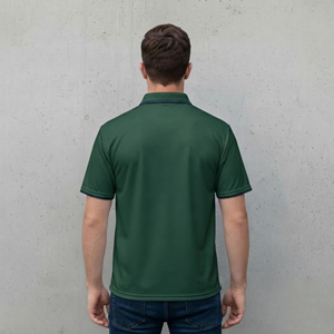 Chemise en toile de haute qualité pour homme, logo brodé personnalisé, couleurs personnalisées, respirante, confortable, séchage rapide, vêtements décontractés - Product Image 2