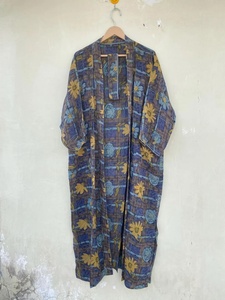 Luxury Crape Silk Kimono Robe Elegant Wedding Attire Chiffon <b>Bridesmaid</b> <b>Dress</b> for Women's Sleepwear - Product Image 5