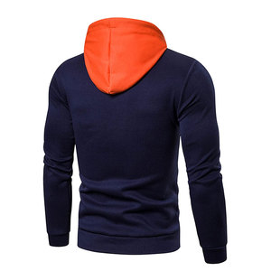 Sudadera con Capucha para Hombre, Corte Regular, Casual, Manga Larga, Tejido de Rizo, Forro de Poliéster/Algodón, Secado Rápido, Ropa de Invierno - Product Image 2