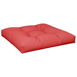Cojín Resistente para Paletas de Exterior, de Poliéster Rojo, 27.6x27.6 Pulgadas - Product Image 5