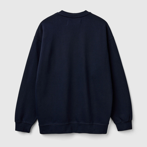 เสื้อสเวตเชิ้ตผู้ชายทรงหลวมผ้าฝ้าย 100% สกรีนโลโก้ได้ สตรีทแวร์ สวมใส่สบาย ระบายอากาศดี บริการ OEM - Product Image 3