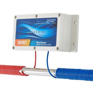 Système électronique d'adoucissement d'eau sans sel pour toute la maison, réducteur de calcaire, nouvelle technologie, conditionneur d'eau dure, réduit l'accumulation de tartre - Product Image 1