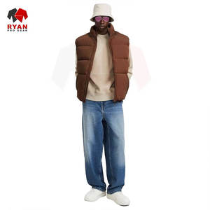 <b>Men</b>’s Puffer Vest <b>Lightweight</b> Sleeveless Quilted <b>Jacket</b> Warm Winter Bodywarmer <b>Casual</b> Wear - Product Image 6