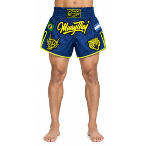 Pantalones Cortos Deportivos Unisex XXL para Muay Thai, con Cierre de Cordón, Secado Rápido, Transpirables, Elásticos, para MMA - Product Image 5