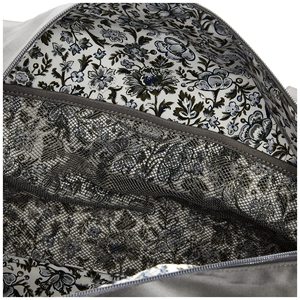 Gray Polyester <b>Duffel</b> <b>Bag</b> with Zipper Closure Large Capacity Sport Gym Travel <b>Bag</b> - Product Image 4