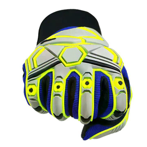 Guantes de seguridad TPR con logotipo personalizado, transpirables, de material suave, de alta protección para las manos, en diferentes tallas. - Product Image 3