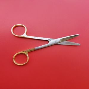 Mayo Scissors German TC MAYO-STILLE Dissecting Scissors Needle Holder Forceps Straight Blunt Stainless Steel 15.0cm Manual - Product Image 3
