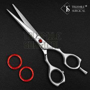 Ciseaux de coiffeur professionnels en acier inoxydable de 7 pouces de haute qualité, ciseaux de salon multicolores, tranchants - Product Image 3