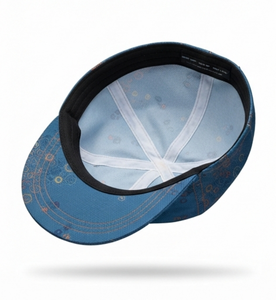 Custom Made High-Quality Breathable Geometric Print Sport Cap Unisex Sporty <b>Hat</b> for Adults Spring Summer Polyester Material - Product Image 3