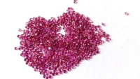Vente en gros usine : Lot de pierres de grenat rhodolite naturel violet non chauffé, qualité AAA, taille brillant ronde 1,5 mm, 100% pur et propre