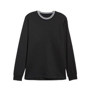 Camiseta deportiva de manga larga para hombre con logo personalizado, ropa deportiva para gimnasio, camiseta de algodón/poliéster para hombre - Product Image 1