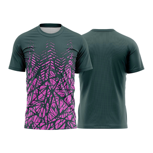 เสื้อเจอร์ซี่ทีมฟุตบอลเสื้อยูนิฟอร์มคอกลมเสื้อกีฬาพิมพ์ซับลิเมชันแบบสั่งทำสีแดงและสีดำเสื้อฟุตบอลระดับชาติ - Product Image 3
